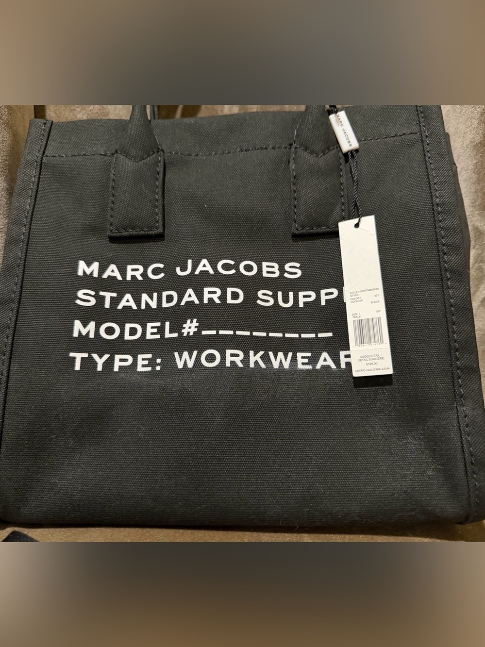 Marc Jacobs Standard Supply Canvas Tote Crossbody Strap Medium NWT - Picture 4 of 8